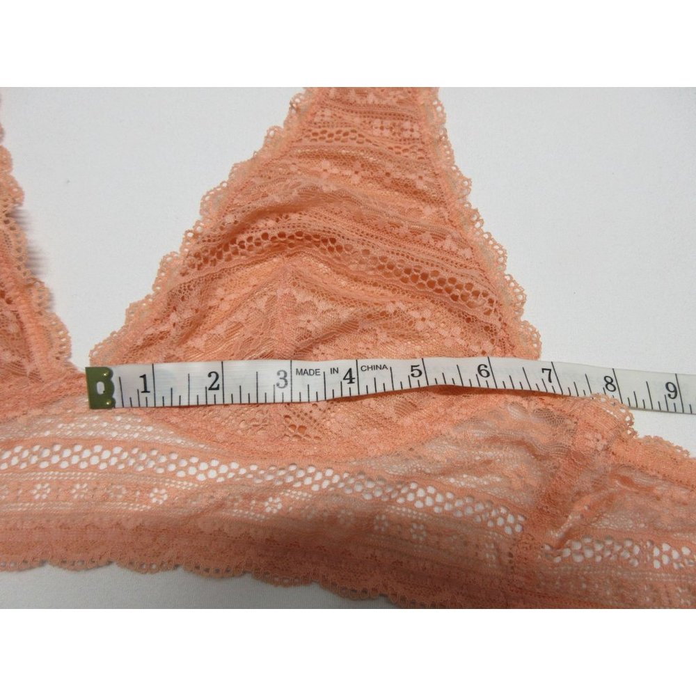 Victoria's Secret lace triangle halter‎ bralette peach - Picture 11 of 11